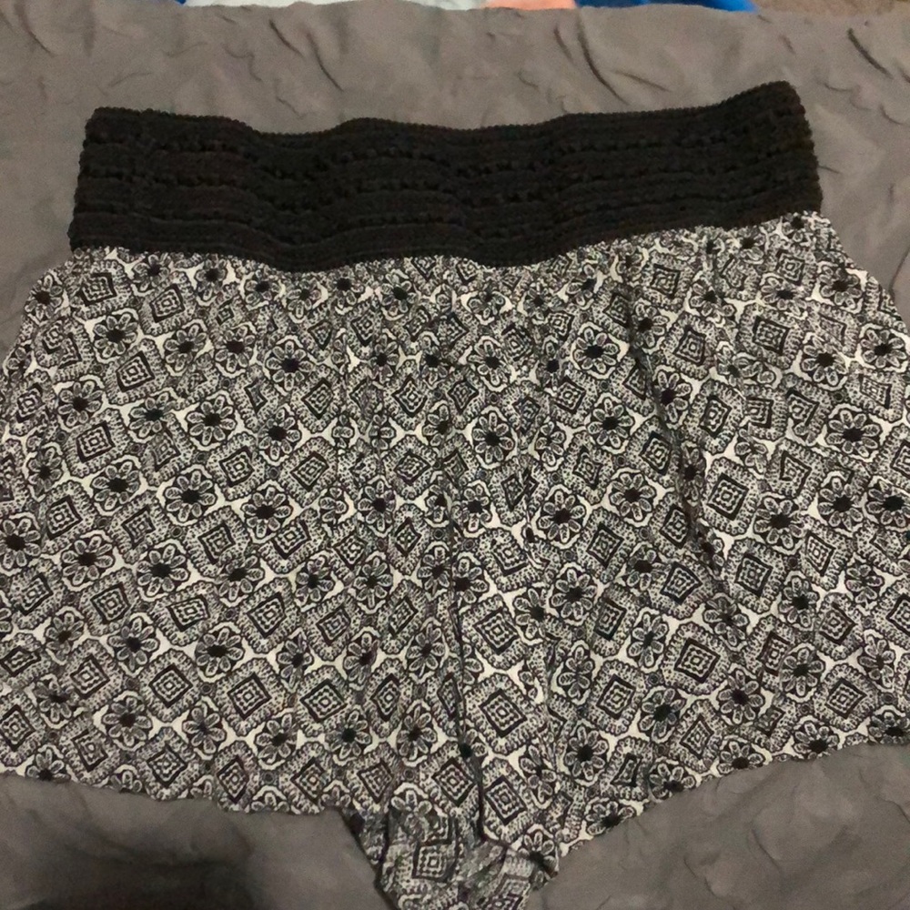 Cute patterned shorts